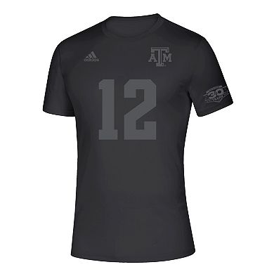Unisex adidas Black Texas A&M Aggies Soccer 30th Anniversary T-Shirt