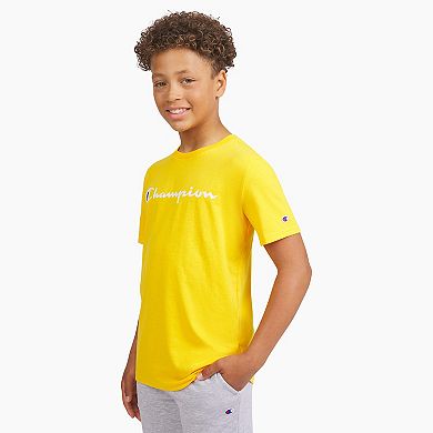 Boys 8-20 Champion® Short Sleeve Classic Logo Tee