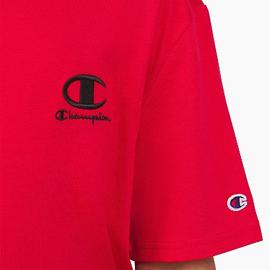 Boys 8-20 Champion® Short Sleeve Embroidered Logo Tee