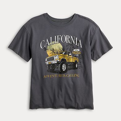 Juniors' Ford California Truck Adventure is Calling Graphic Tee