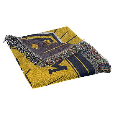 Michigan Wolverines NCAA 2023 College Football Championship Tapestry Throw