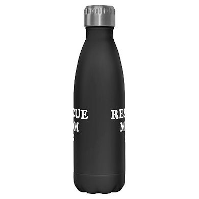 Rescue Mom Paw Print Graphic Bottle