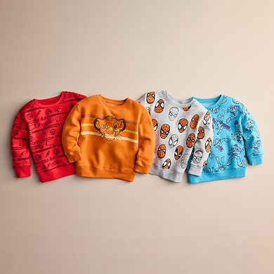 Disney's The Lion King Simba Toddler Boys Fleece Crewneck by Jumping Beans®