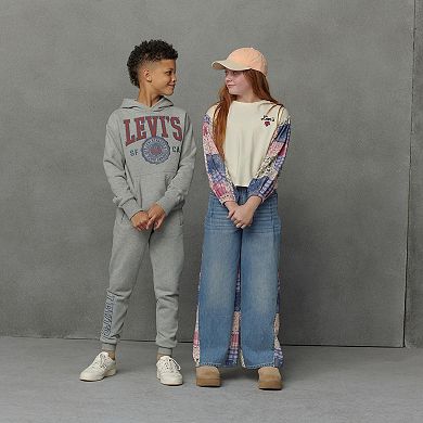 Boys 8-20 Levi's® Embroidered Logo Heavyweight Pullover Hoodie