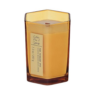 Sonoma Goods For Life® 7.3-oz. Golden Pear & Cypress Medium Hexagon Candle Jar