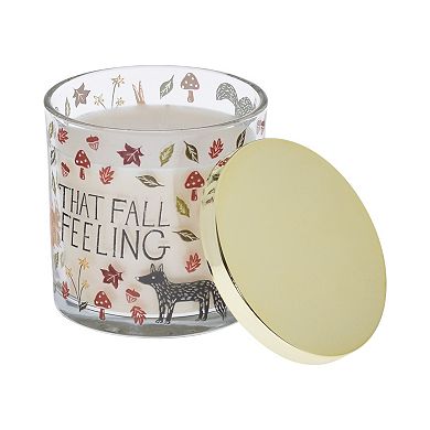 Sonoma Goods For Life® Autumn Hayride 13-oz. Fox and Mushroom Decal Candle Jar