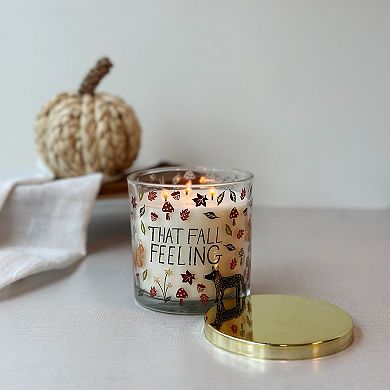 Sonoma Goods For Life® Autumn Hayride 13-oz. Fox and Mushroom Decal Candle Jar