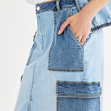 Women's INTEMPO™ Denim Cargo Skirt