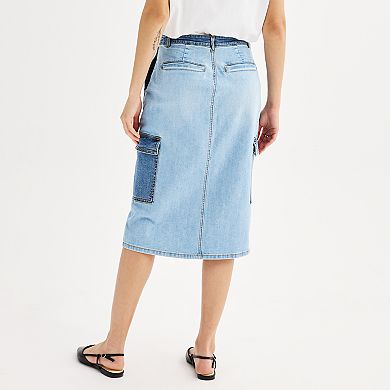 Women's INTEMPO™ Denim Cargo Skirt