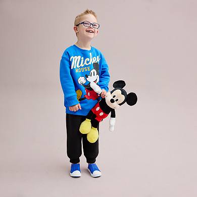 Disney's Mickey Mouse Boys 4-12 Fleece Crewneck by Jumping Beans??