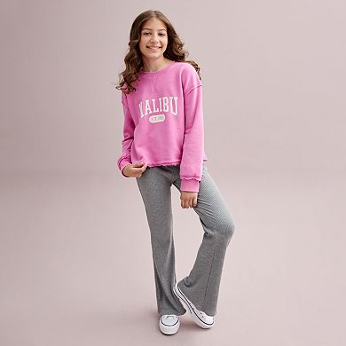 Girls 7-16 SO?? Cropped Sweatshirt in Regular & Plus Size