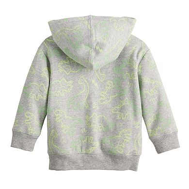 Toddler Boy Jumping Beans® Fleece Full Zip Hoodie