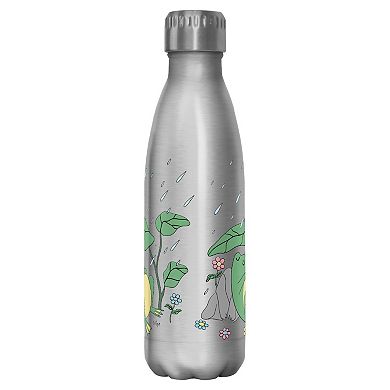 Cute Resting Frog Graphic Stainless Bottle