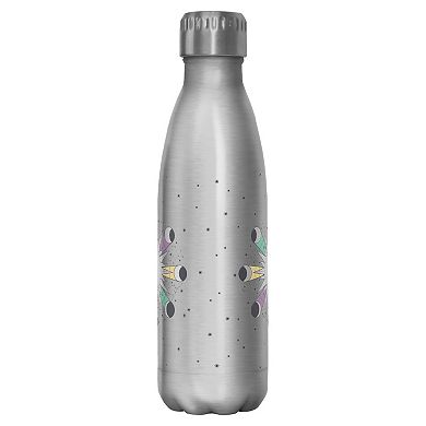 Sun And Moon Phases Graphic Stainless Steel Bottle