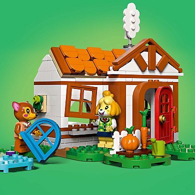 LEGO Animal Crossing Isabelle's House Visit 77049 Building Kit (389 Pieces)