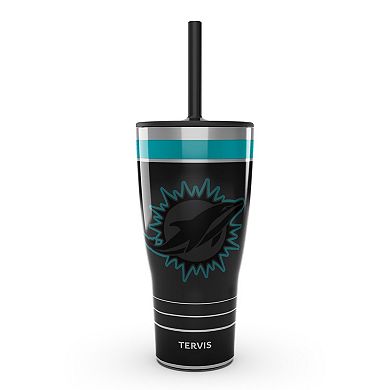 Tervis Miami Dolphins 30oz. Night Game Tumbler with Straw