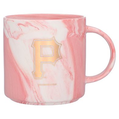 Pittsburgh Pirates 11oz. Pink Marble Mug