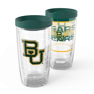 Tervis Baylor Bears 2-Pack 16oz. Competitor & Emblem Tumbler Set