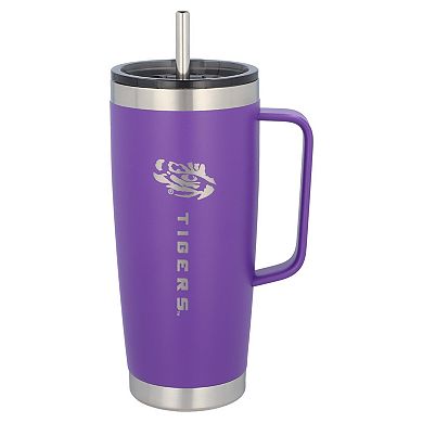 The Memory Company LSU Tigers 26oz. Team Color Roadie Tumbler with Handle