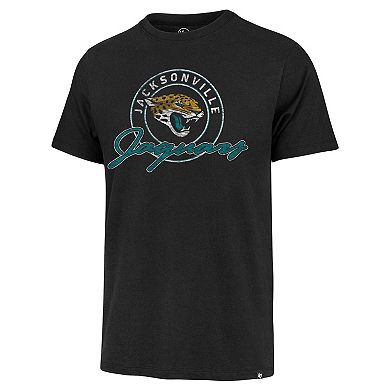 Men's '47 Black Jacksonville Jaguars Ringtone Franklin T-Shirt
