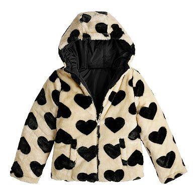 Girls 4-18 madden girl Reversible Puffer Jacket