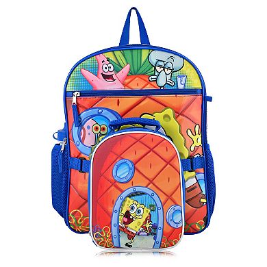 SpongeBob SquarePants 5-Piece Backpack Set