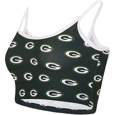 Women's Concepts Sport Green Green Bay Packers Gauge Lounge Bralette