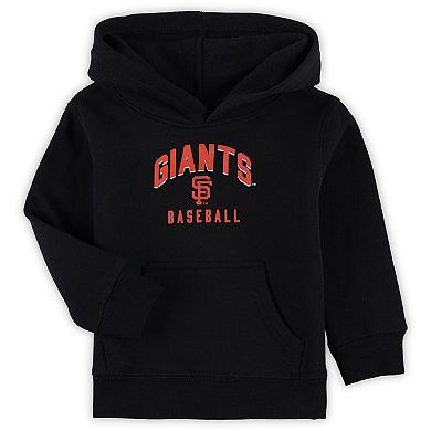 Infant Black/Heather Gray San Francisco Giants Play by Play Pullover Hoodie & Pants Set