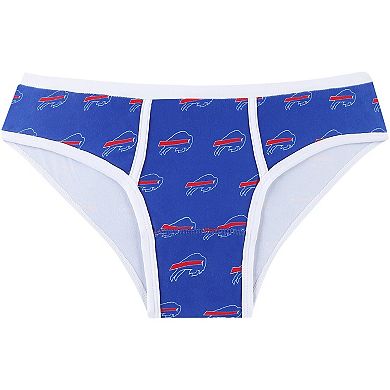 Women's Concepts Sport Royal Buffalo Bills Gauge Allover Print Knit Panties
