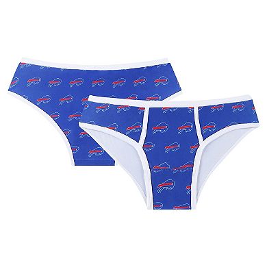 Women's Concepts Sport Royal Buffalo Bills Gauge Allover Print Knit Panties