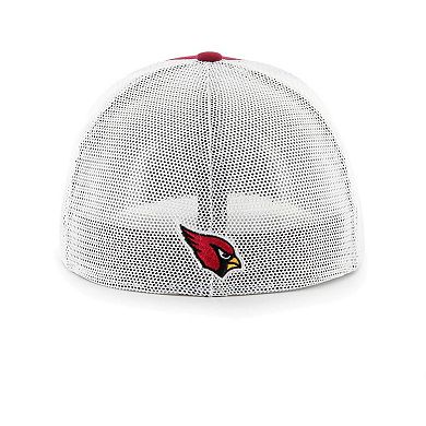 Men's '47 Cardinal Arizona Cardinals Leather Head Flex Hat