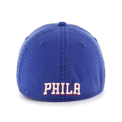 Men's '47 Royal Philadelphia 76ers  Classic Franchise Fitted Hat