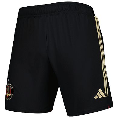 Men's adidas Black Atlanta United FC 2023 Away AEROREADY Authentic Shorts