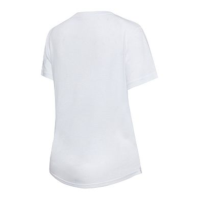 Women's Concepts Sport White/Charcoal Las Vegas Raiders Sonata T-Shirt & Leggings Set