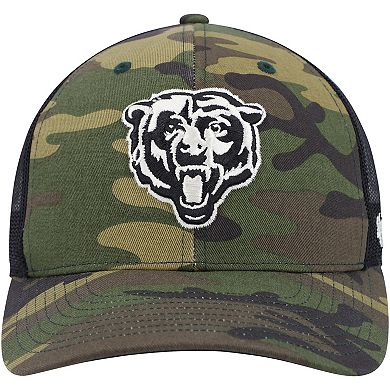 Men's '47 Camo/Black Chicago Bears Trucker Adjustable Hat