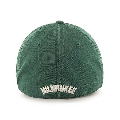 Men's '47 Hunter Green Milwaukee Bucks  Classic Franchise Fitted Hat