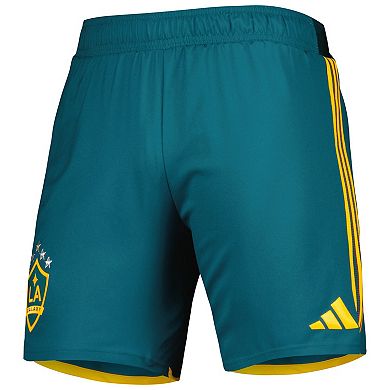 Men's adidas Green LA Galaxy 2023 Away AEROREADY Authentic Shorts