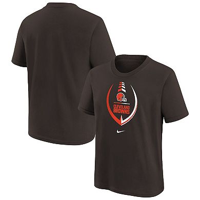 Girls Preschool Nike Brown Cleveland Browns Icon T-Shirt