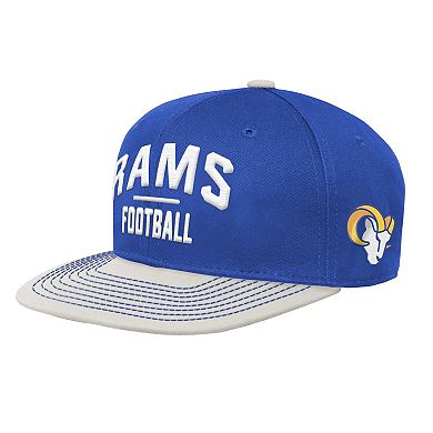 Youth Royal Los Angeles Rams Lock Up Snapback Hat