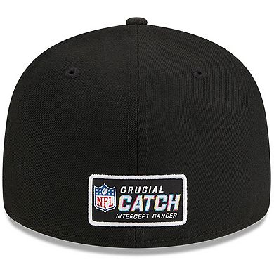 Men's New Era  Black Cincinnati Bengals 2023 NFL Crucial Catch Low Profile 59FIFTY Fitted Hat