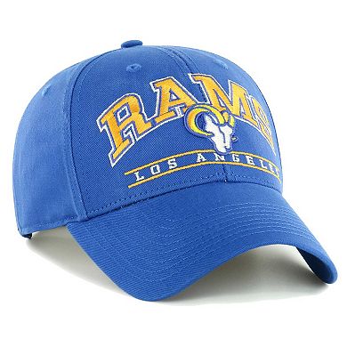Men's '47 Royal Los Angeles Rams Fletcher MVP Adjustable Hat