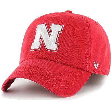 Men's '47 Scarlet Nebraska Huskers Franchise Fitted Hat
