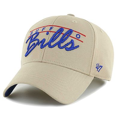 Men's '47 Khaki Buffalo Bills Atwood MVP Adjustable Hat