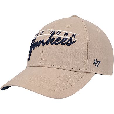 Men's '47 Khaki New York Yankees Atwood MVP Adjustable Hat
