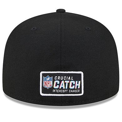 Men's New Era  Black Tennessee Titans 2023 NFL Crucial Catch 59FIFTY Fitted Hat