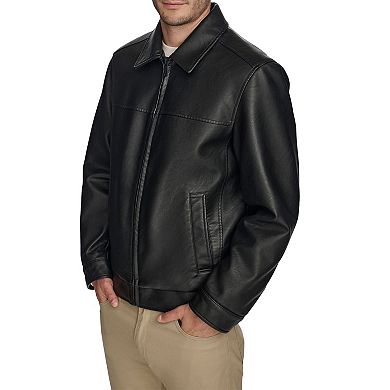 Men's Dockers?? Faux Leather Bomber Jacket