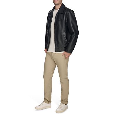 Men's Dockers® Faux Leather Bomber Jacket