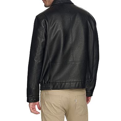 Men's Dockers® Faux Leather Bomber Jacket