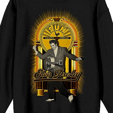 Men's Sun Records Elvis King Long Sleeve Graphic Tee