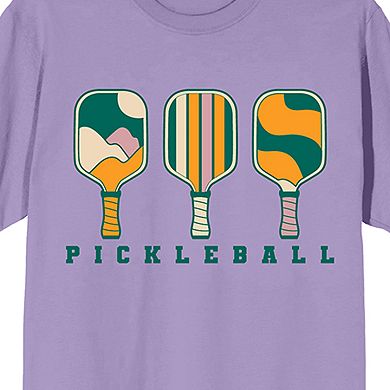 Men's Pickleball League Paddle Graphic Tee